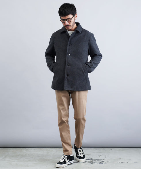 チャコールグレー MODEL : GO 180cm 66kg Lsize